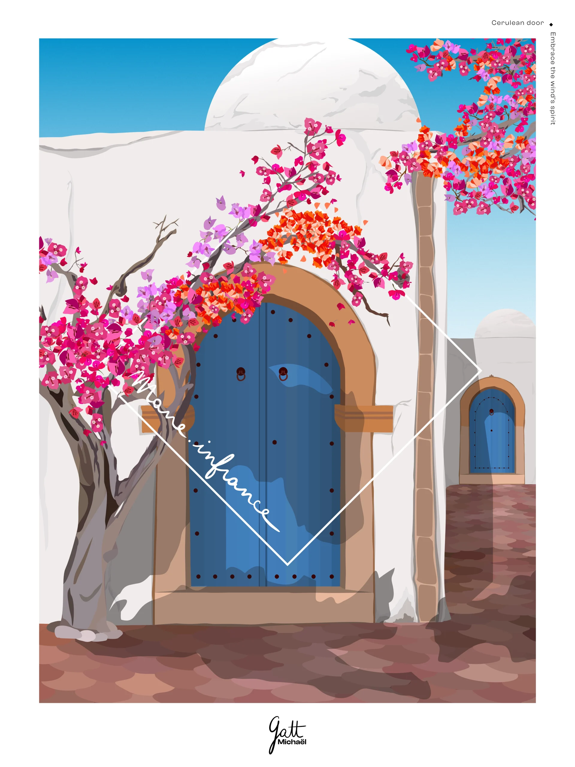 Cerulean door