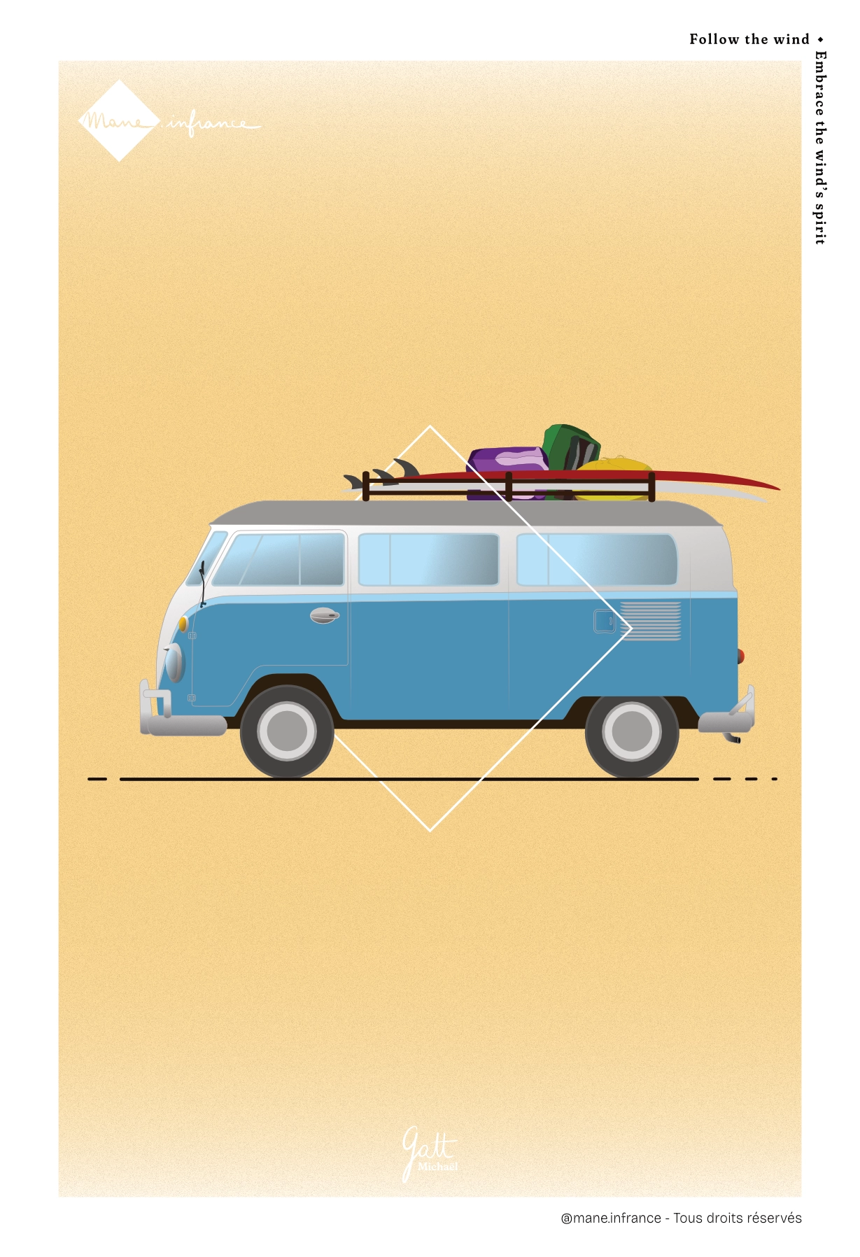 Carte postale - Follow the wind – Image 2