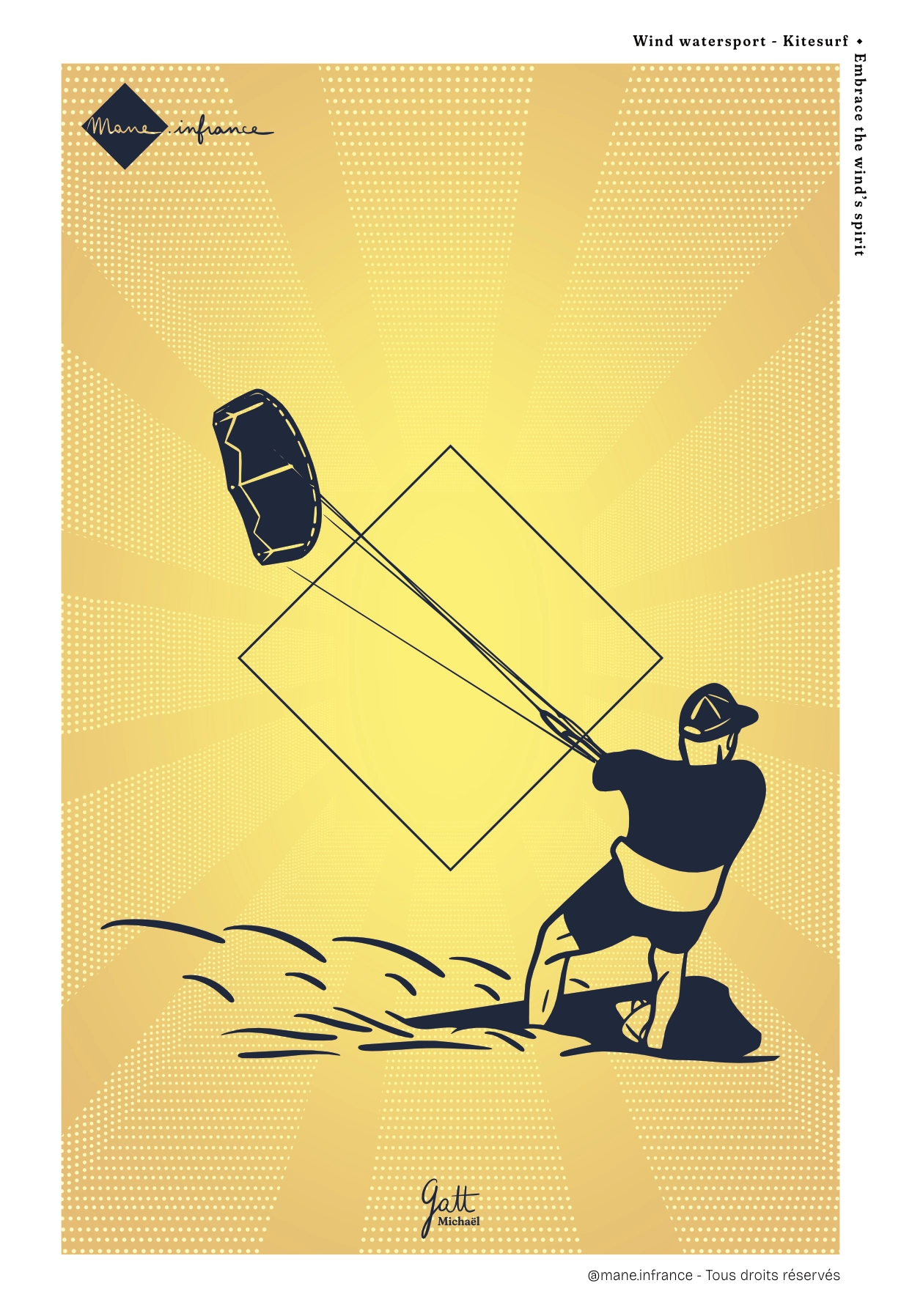 Carte postale - Kitesurf – Image 2