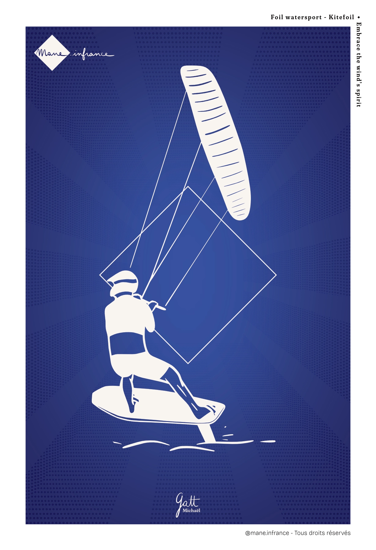 Carte postale - Kitefoil – Image 2