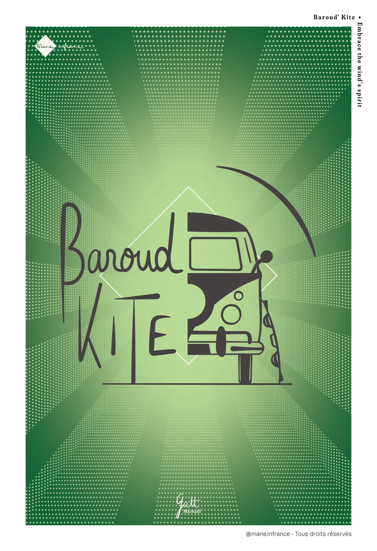 Carte postale - Baroud kite – Image 2