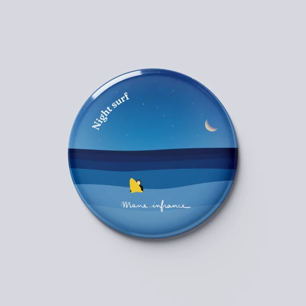 Magnet Métal - Night surf