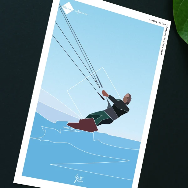 Carte postale - Leading the flow
