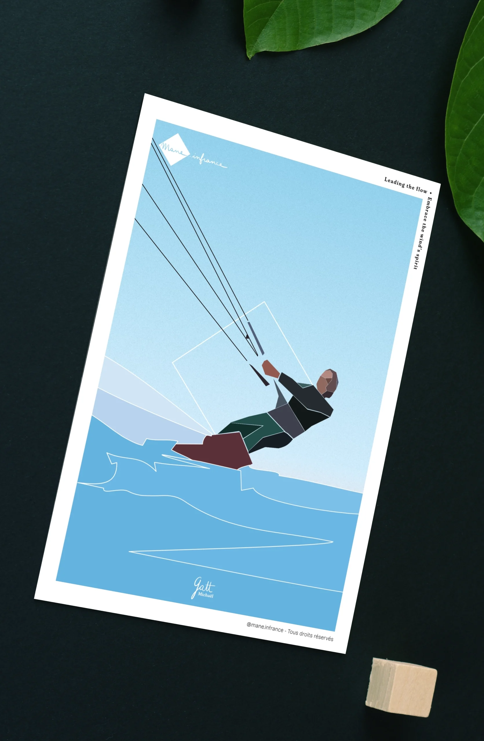 Carte postale - Leading the flow