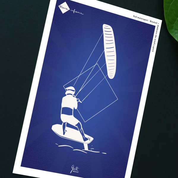 Carte postale - Kitefoil