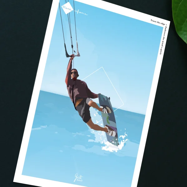 Carte postale - Trace the edge