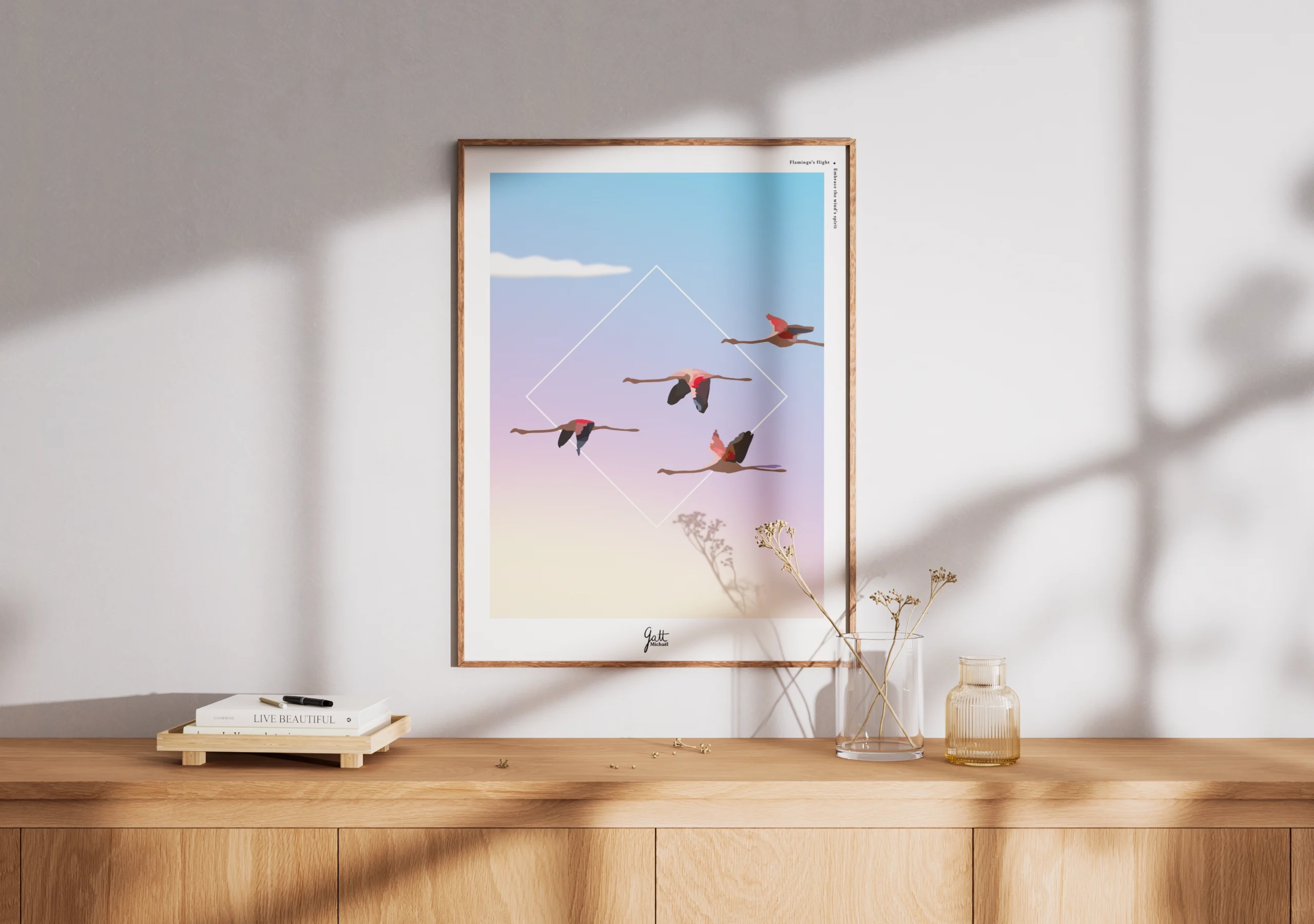 Flamingo's Flight